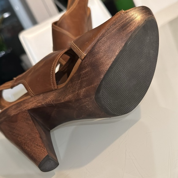 Aldo strappy peep-toe heels - size 38 - Picture 6 of 9